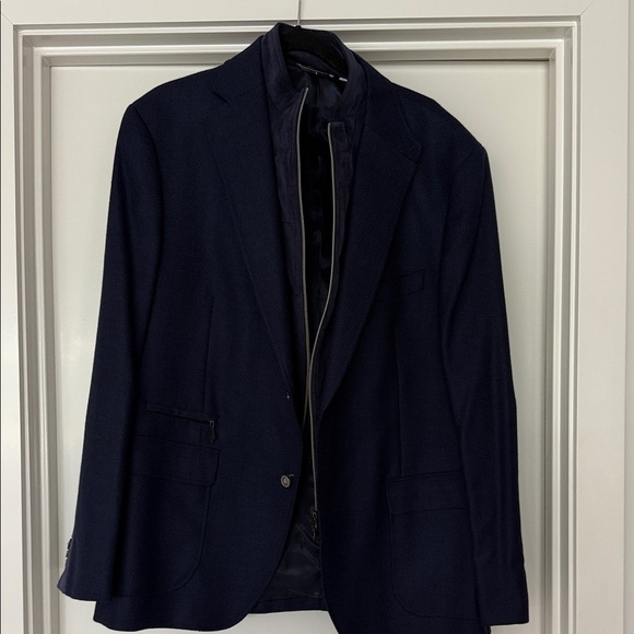 Robert Graham Midnight Blue Blazer - Picture 1 of 9